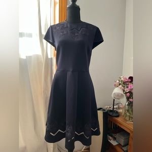 Ted Baker dress dark navy